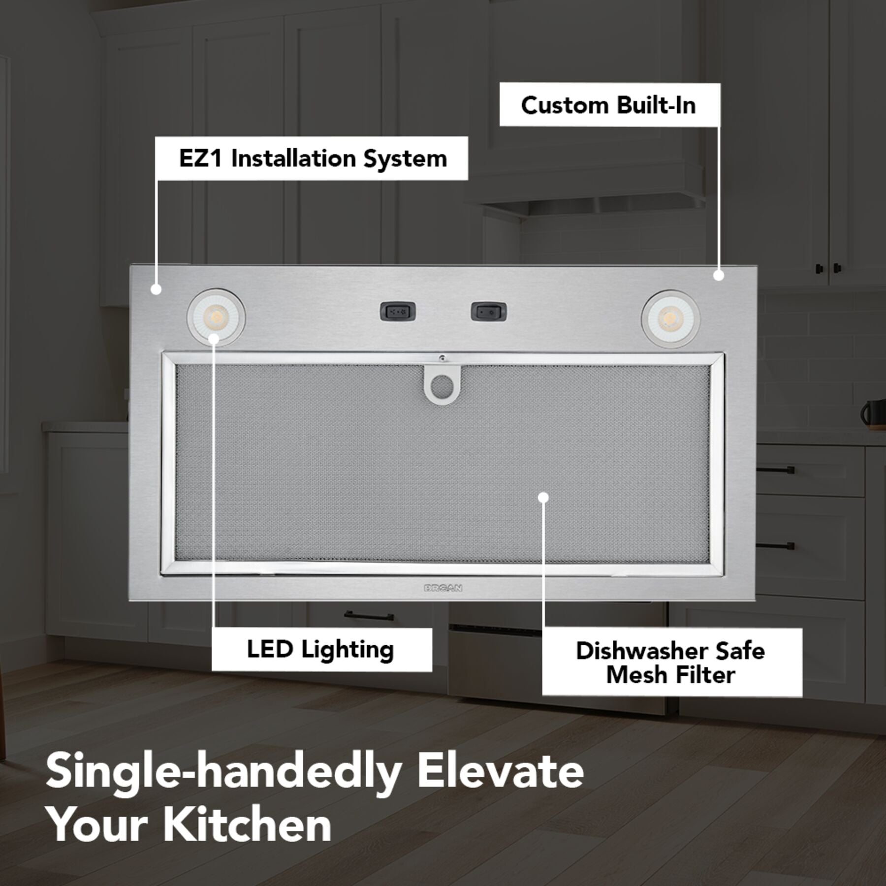 300 CFM Blower - Stainless, LED Lighting