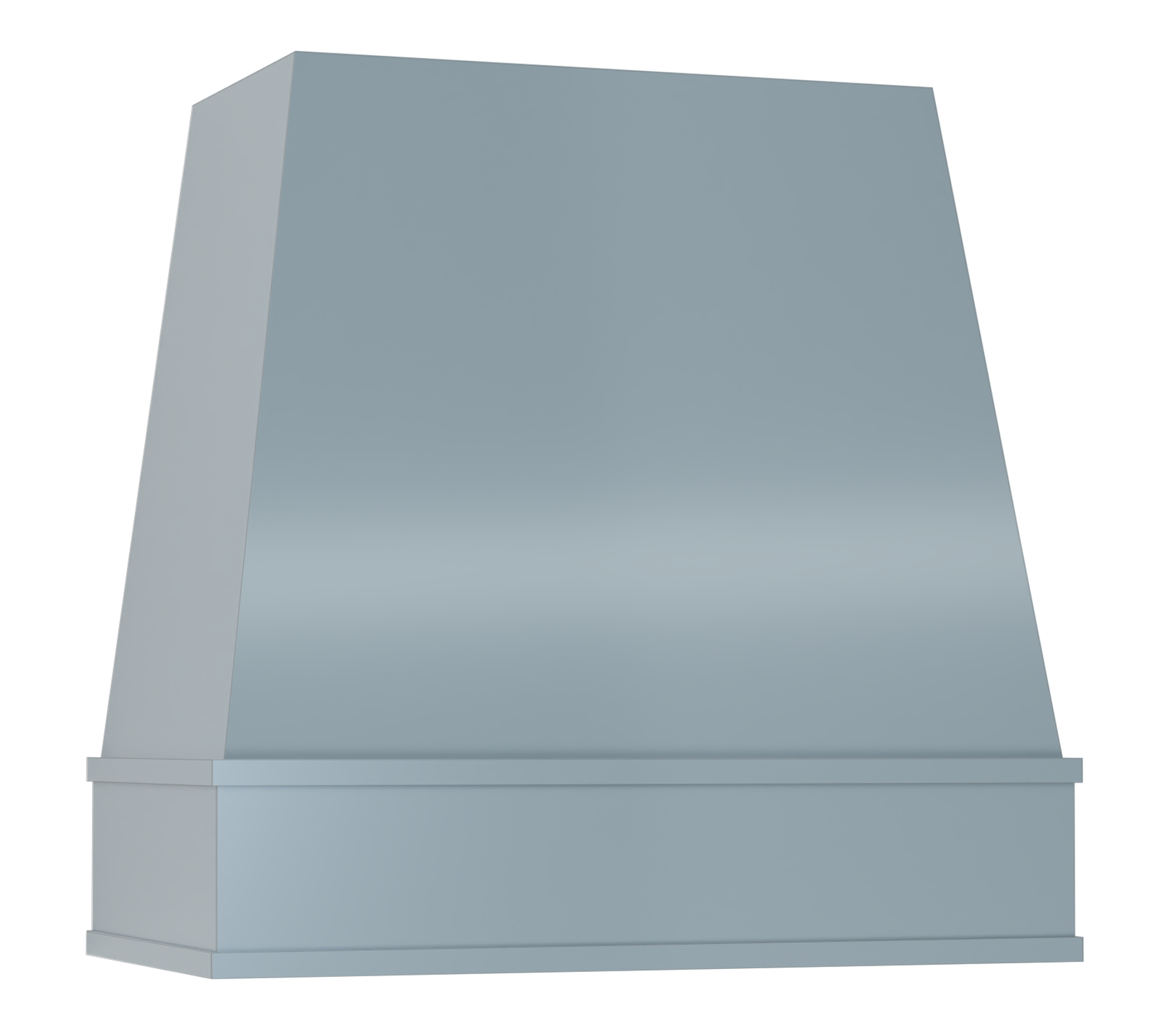 Kelsey Modern Range Hood Custom Paint Color